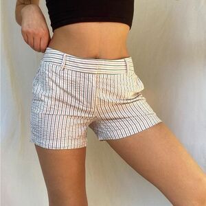 Cynthia Rowley Striped Mini Shorts • Size 6 • EUC